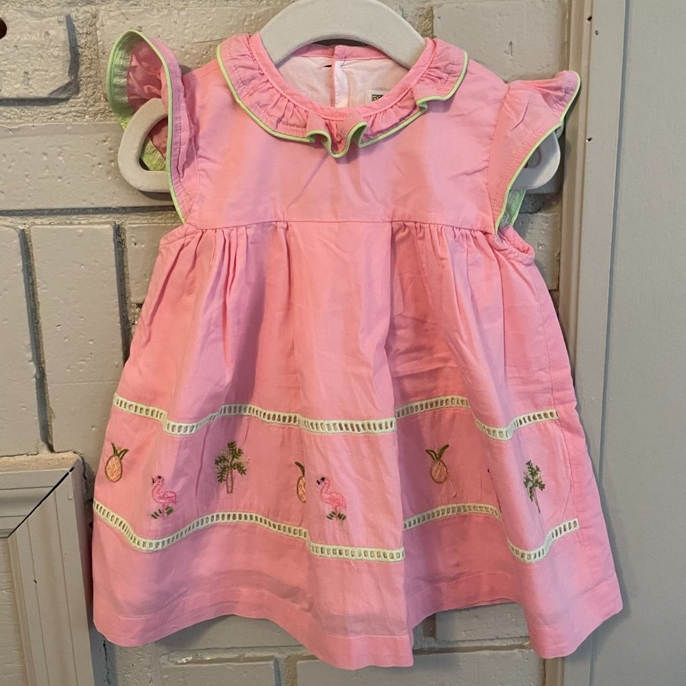 Flamingo Dress - Christian Elizabeth